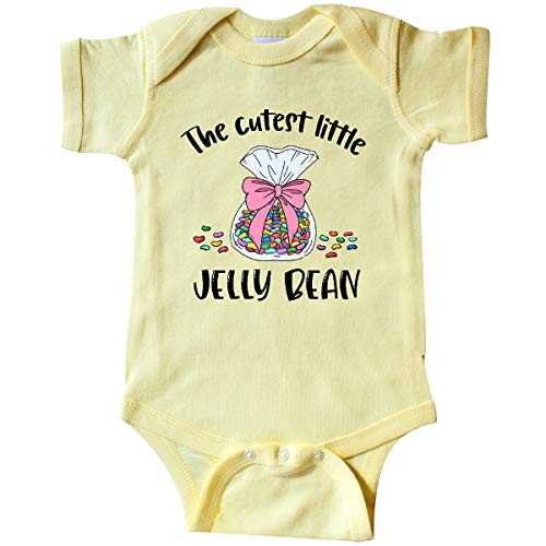 inktastic The Cutest Little Jelly Infant Creeper Newborn Banana Yellow 3a541