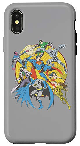 iPhone X/XS Justice League Spin Circle Fight Case