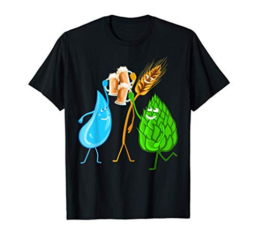 Craft Beer Brewing Barley Water Hops funny Homebrew Brewing T-Shirt Craft Beer Brewing Barley Water Hops funny Homebrew Brewing T-Shirt