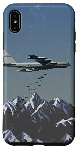 iPhone XS Max B-52 Stratorfortress Bomber Airplane  inchMaking it Rain inch Design Case