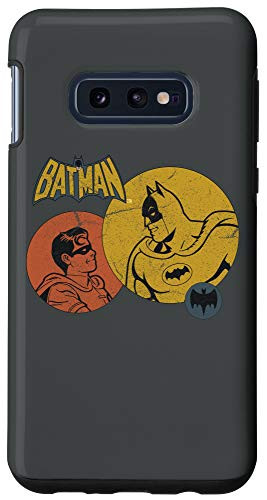Galaxy S10e Batman Classic TV Series Batman and Robin Circles Case