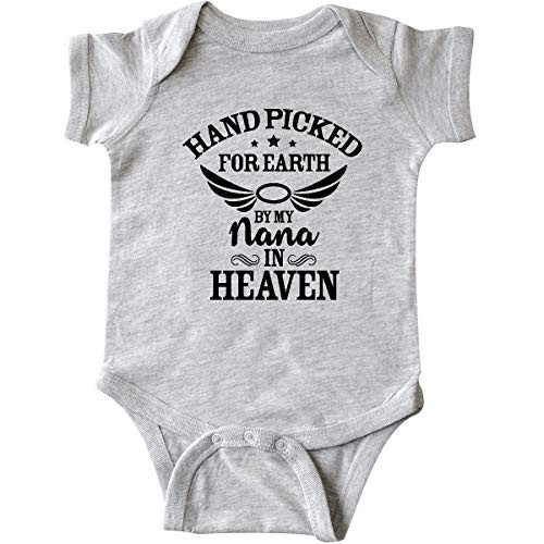 inktastic Handpicked for Earth by My Infant Creeper Newborn Heather Grey 3729d