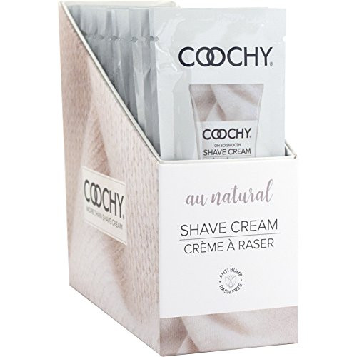 Classic Erotica Classic Erotica Coochy Shave Cream Foil 24-Piece Display Au Natural 0.5 Ounce
