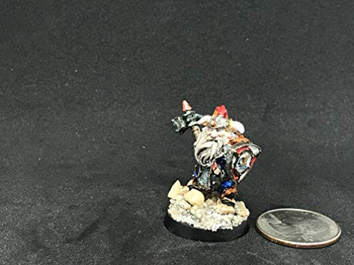 Dwarf Warrior Painted Reaper plastic miniature -mini- for Dragons D and D or other fantasy 25mm games Dwarf Warrior Painted Reaper plastic miniature -mini- for Dragons D and D or other fantasy 25mm games