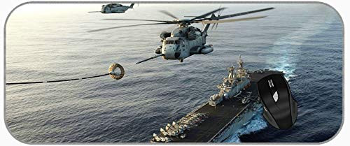 XXL Large Mouse Pad Military Aircraft Carrier Extended Gaming Mouse Pad