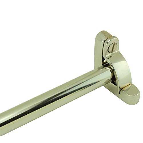 Renovator's Supply Polished Nickel Carpet Rods For Stair Runner Rod Holder Includes Brackets And Hardware 39 5/8 Inch Single Set