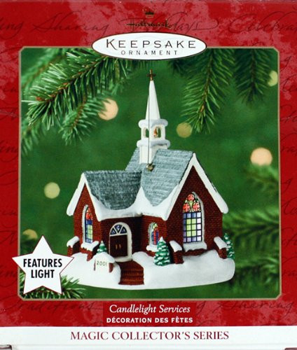Hallmark 2001 Magic Series Candlelight Services 4 - Brick Chruch