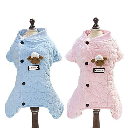 Jinpet Dog Pajamas Jumpsuit Puppy Clothes Pet Cat Jumpsuits Dog Warm Winter Coat for Puppy Small Dogs Jinpet Dog Pajamas Jumpsuit Puppy Clothes Pet Cat Jumpsuits Dog Warm Winter Coat for Puppy Small Dogs