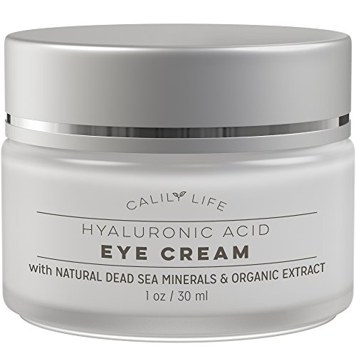 Hyaluronic Acid Eye Cream with Dead Sea Minerals 1 Oz.Deeply Hydrates Nourishes Skin and Fights Wrinkles Hyaluronic Acid Eye Cream with Dead Sea Minerals 1 Oz.Deeply Hydrates Nourishes Skin and Fights Wrinkles
