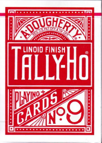 Tally Ho Circle Red Back Playing Cards