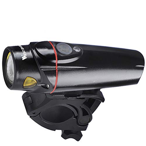 BESPORTBLE USB Rechargeable Bike Front Light Waterproof Bicycle Headlight 4 Mode Bike Sensor Night Light Front Lamp