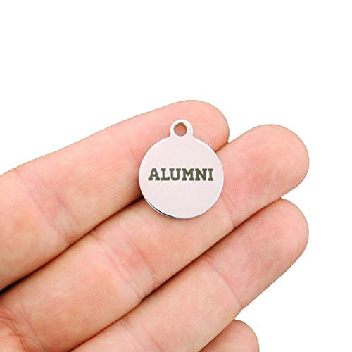 Alumni Stainless Steel Charms - Exclusive Line - Quantity Options - BFS1506 -20-