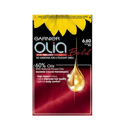Garnier Olia Permanent Hair Colour 6.60 Intense Red