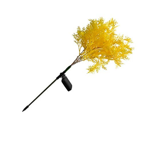 SOLUSTRE Solar Garden Stake Light Outdoor Decorative Solar Flowers Lights Garden Lights Solar Powered Stake Lights for Yard Patio Garden Pathway Yellow