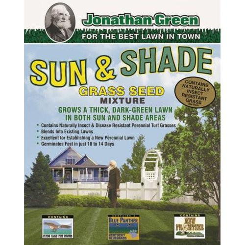 JONATHAN GREEN TURF 12002 2250 sq. ft. Sun and Shade Grass Seed 3 lb