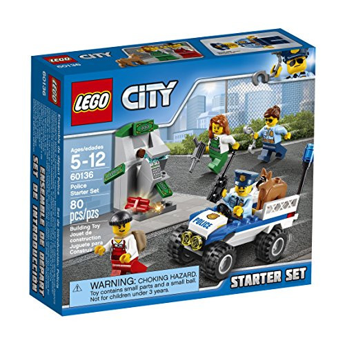 LEGO City Police Police Starter Set 60136 Building Kit LEGO City Police Police Starter Set 60136 Building Kit