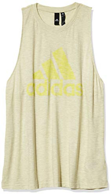 adidas Womens Winners Tank Yellow Tint Medium