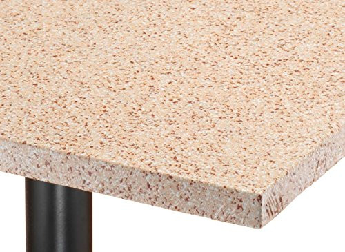 Miles Kimball Granite Vinyl Elasticized Banquet Table Cover Tan