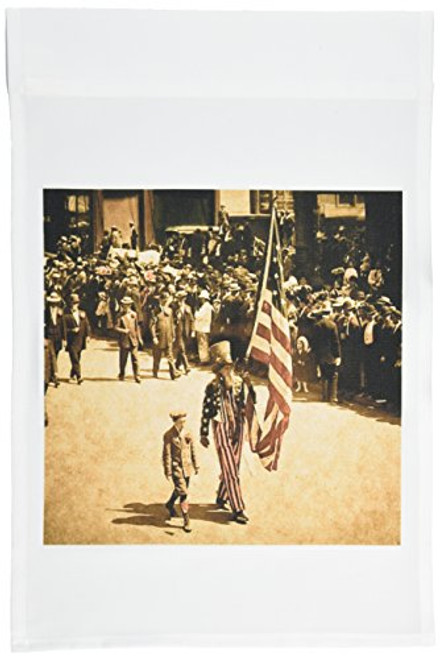 3dRose fl_8477_1 Vintage Uncle Sam on The 4th of July Faded Garden Flag 12 by 18-Inch 3dRose fl_8477_1 Vintage Uncle Sam on The 4th of July Faded Garden Flag 12 by 18-Inch