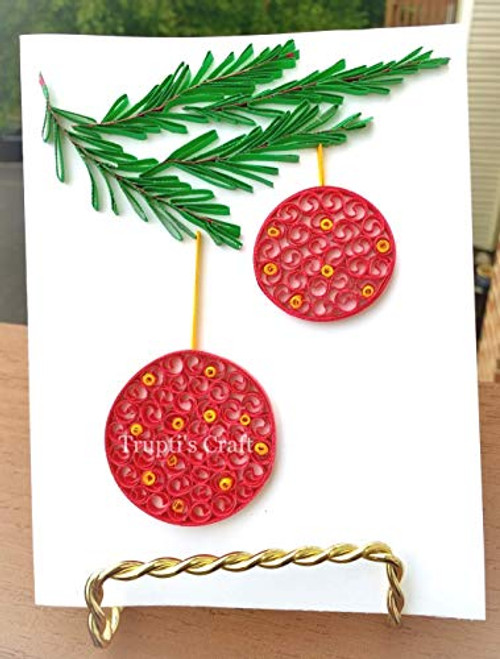 Paper Quilling Christmas Card/Wall Decor/Wall Frame/Paper Quilling Gift Paper Quilling Christmas Card/Wall Decor/Wall Frame/Paper Quilling Gift