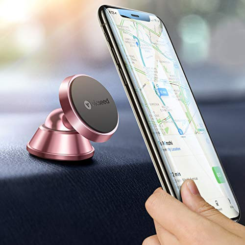 VICSEED Magnetic Phone Car Mount, Cell Phone Holder for Car Dashboard Universal Magnet Car Phone Mount Cradle Compatible iPhone Xs Max XR X 8 7 Plus, Samsung Galaxy Note9 S10 S9 S8 Plus etc.