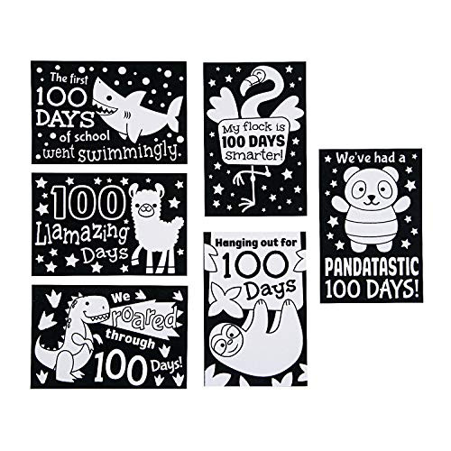 100Th Day Cyo Mini Fuzzy Posters - 30 Pieces - Educational and Learning Activities for Kids 100Th Day Cyo Mini Fuzzy Posters - 30 Pieces - Educational and Learning Activities for Kids