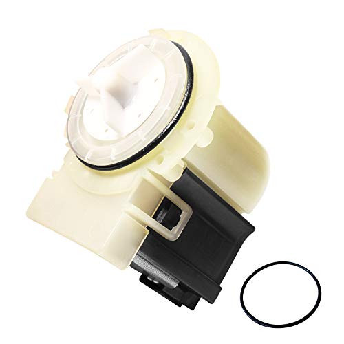Travay 280187 8181684 Drain Pump Motor Compatible with Maytag Whirlpool Kenmore Washer Replaces 280187 8182819 8182821 AP3953640