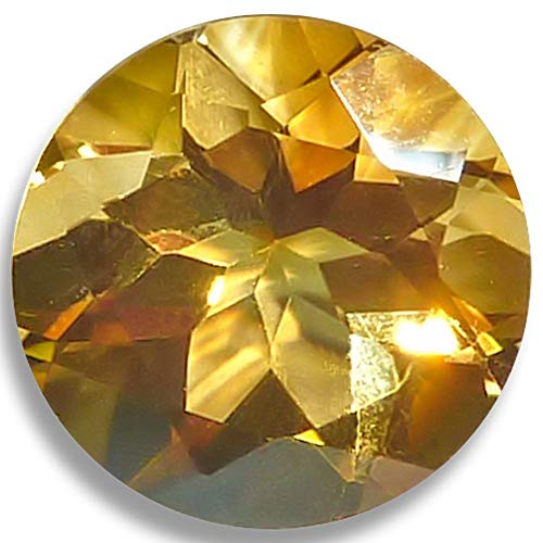 OptimaGem Citrine Round 2mm-12mm Loose Gemstones -6mm Yellow-