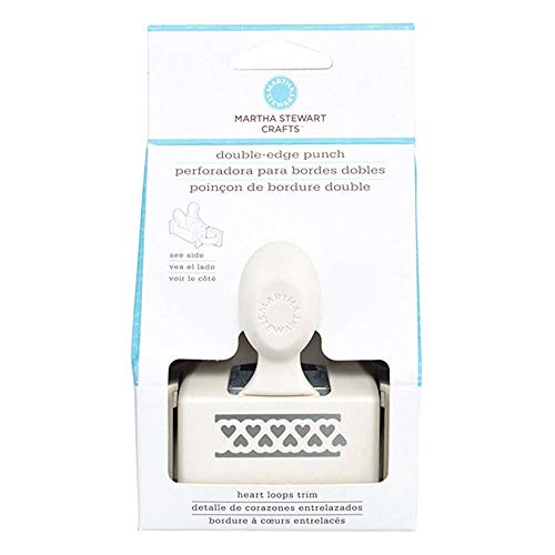 Martha Stewart Crafts Double-Edge Punch Heart Loops Trim