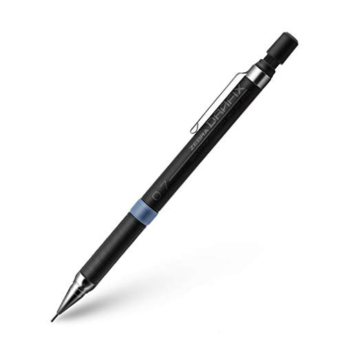1 set of automatic movable pencil with gray blue circle and 0.7m writing pencil