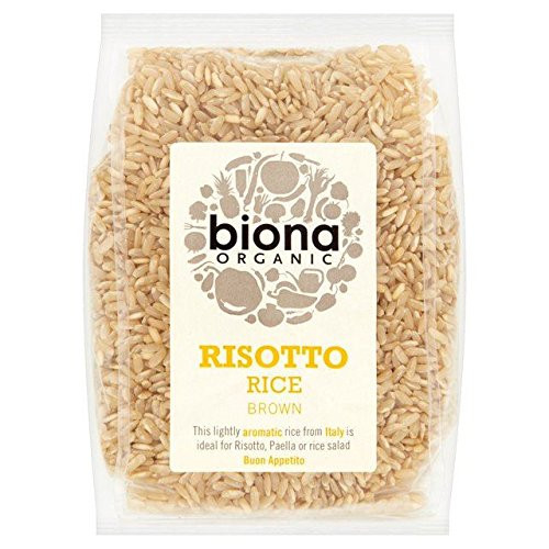 Biona Organic Risotto Rice Brown - 500g -1.1lbs-