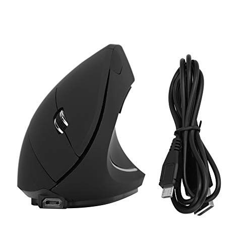 Qkiss 2.4GHz Optical 1600DPI Wireless Ergonomic Vertical PC/Laptop Gaming Mouse Rechargeable Mouse Optical Cordless Gaming Mice Office Mouse with USB Receiver Qkiss 2.4GHz Optical 1600DPI Wireless Ergonomic Vertical PC/Laptop Gaming Mouse Rechargeable Mouse Optical Cordless Gaming Mice Office Mouse with USB Receiver