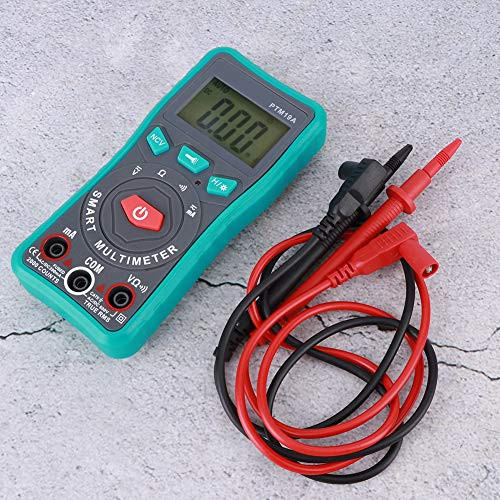 Resistance DC AC True RMS High Sensitivity LCD Display Continuity Digital Smart Multimeter Voltage Current for Home for Indoor for Office