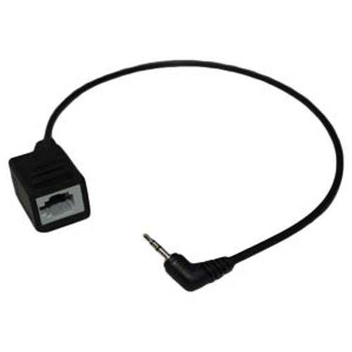 Headset Buddy Female Headset to Male 2.5mm Plug Adapter - Convert 4P4C RJ9 to Phone Jack Cable Works with Plantronics ATT Cisco Panasonic Cordless  and  VoIP Telephones -RJ9-PH25-