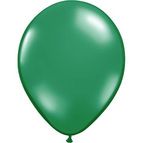 Qualatex 11 inch Emerald Green Latex Balloons -100ct-