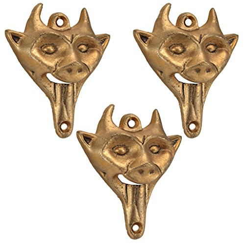 Design Toscano Authentic Iron Gargoyle Bottle Opener - Set of 3