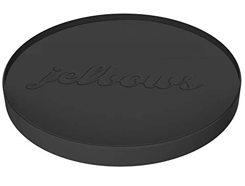 jelbows Ergonomic Gel Wrist Rests for Arms and Elbows - The Perfect Pain Relief Solution for Tennis Elbow Carpal Tunnel Syndrome Bursitis and Arthritis -Big Black 2 Pack-