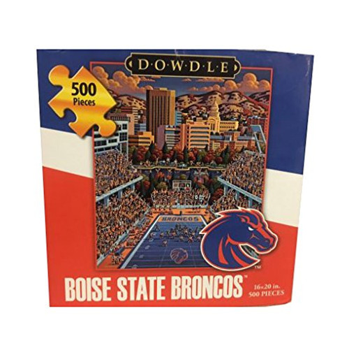 Dowdle Folk Art Boise State Broncos Puzzle Dowdle Folk Art Boise State Broncos Puzzle