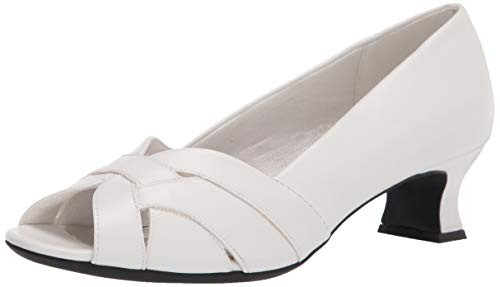 Easy Street womens Pump White 11 X-Wide US