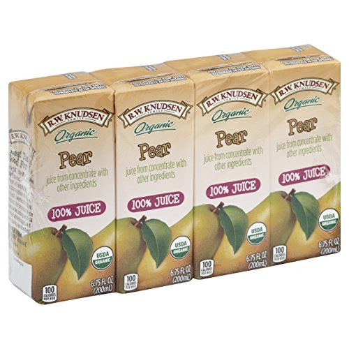R.W. Knudsen Organic Juice Box Pear 28 Count