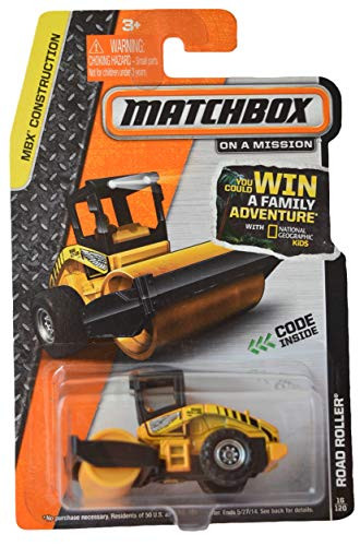 Matchbox Road Roller -Yellow- 16/120 Construction Series