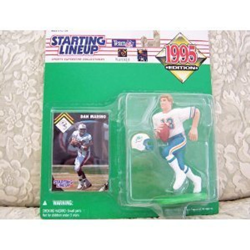 1995 NFL Starting Lineup - Dan Marino - Miami Dolphins by Hasbro 1995 NFL Starting Lineup - Dan Marino - Miami Dolphins by Hasbro