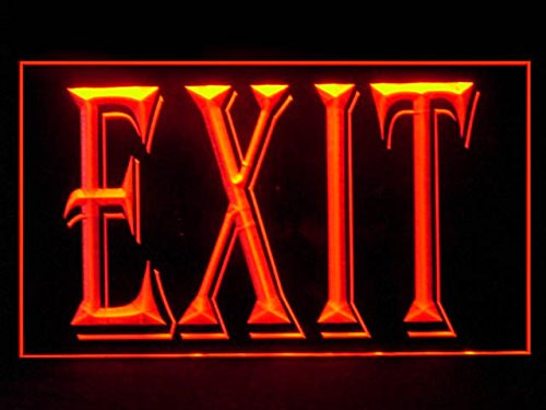 Lamazo Emergency Exit Shop Cafe Restaurant Display Led Light Signs