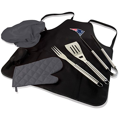 PICNIC TIME NFL BBQ Apron Tote Pro, New England Patriots