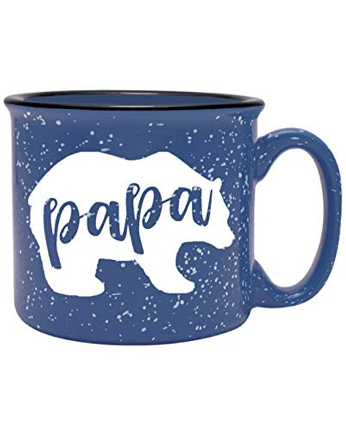 Fun Coffee Mug for Dad - Papa Bear - Blue Camping Mug - Perfect Gift for Him Dad Husband Grandpa Grandfather Fathers Day Fun Coffee Mug for Dad - Papa Bear - Blue Camping Mug - Perfect Gift for Him Dad Husband Grandpa Grandfather Fathers Day