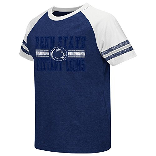 Colosseum Penn State University Youth Houseman Raglan Short Sleeve Tee -YTH -16-18--