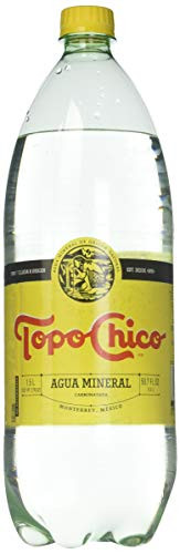 Topo Chico Mineral Water 50.7 Oz Plastic Bottle -Pack of 4 Total of 202.8 Oz-