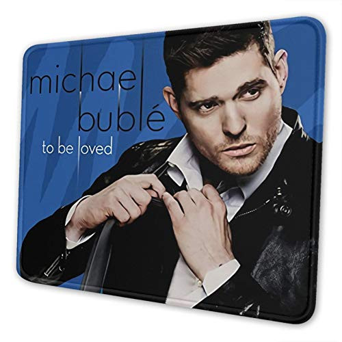 Michael Buble Fun Gaming Computer Custom Mouse Pad 7.9 X 9.5 in
