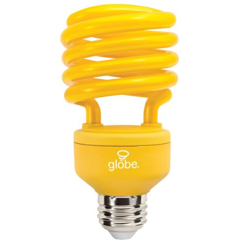 Globe Electric 00001 100-watt Equivalent 23-watt Energy Saver with CFL Medium Base Light Bulb Yellow