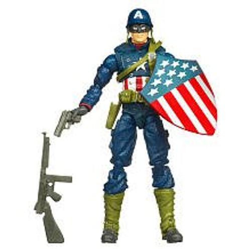 Captain America Movie 4 Inch Series 1 Action Figure Battlefield Captain Ameri... Captain America Movie 4 Inch Series 1 Action Figure Battlefield Captain Ameri...